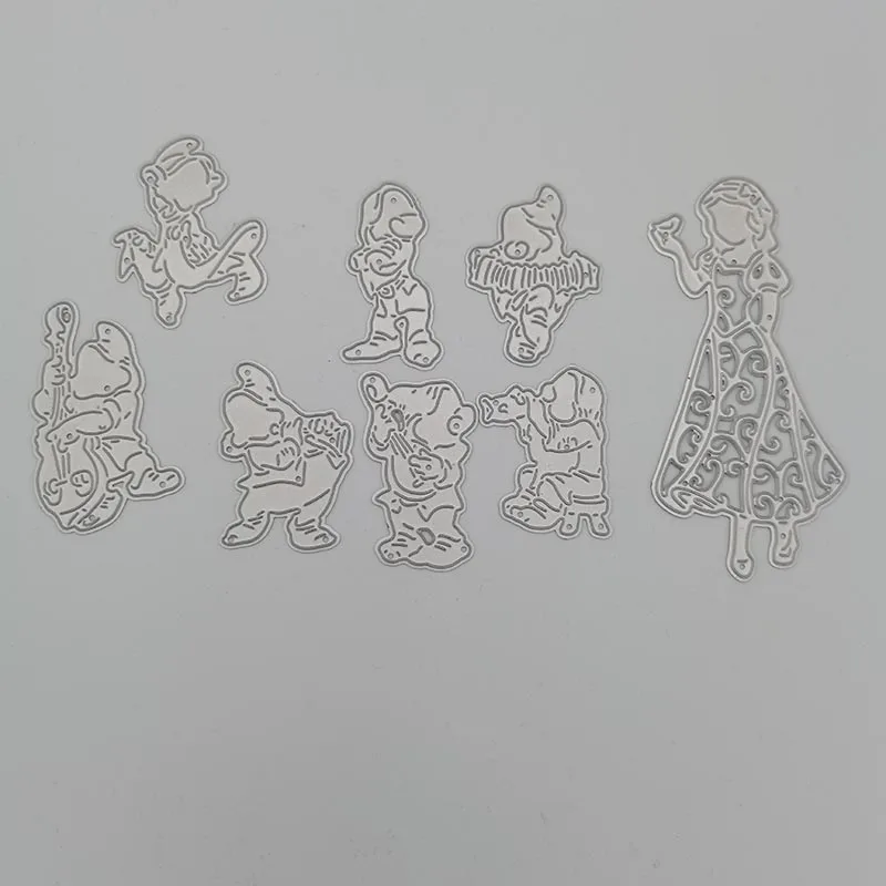 

Girl Metal Cutting Dies Stencils For DIY Scrapbooking Album Paper Card Decorative Craft Embossing Die