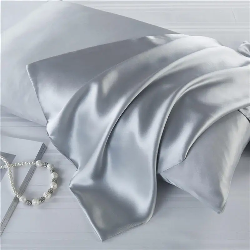 

100% Silk Pillowcase Decorative Decor Pillow Case Cushion Cover Home Bedding Dekorative 51*76 Dropshipping Dropship to Brazil UK