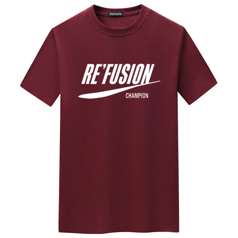 

2021 Summer New S-5xl Plus Size Loose Simple Round Neck Stretch Fat Short Sleeved T-shirt Casual Cotton Men Top Free Shipping