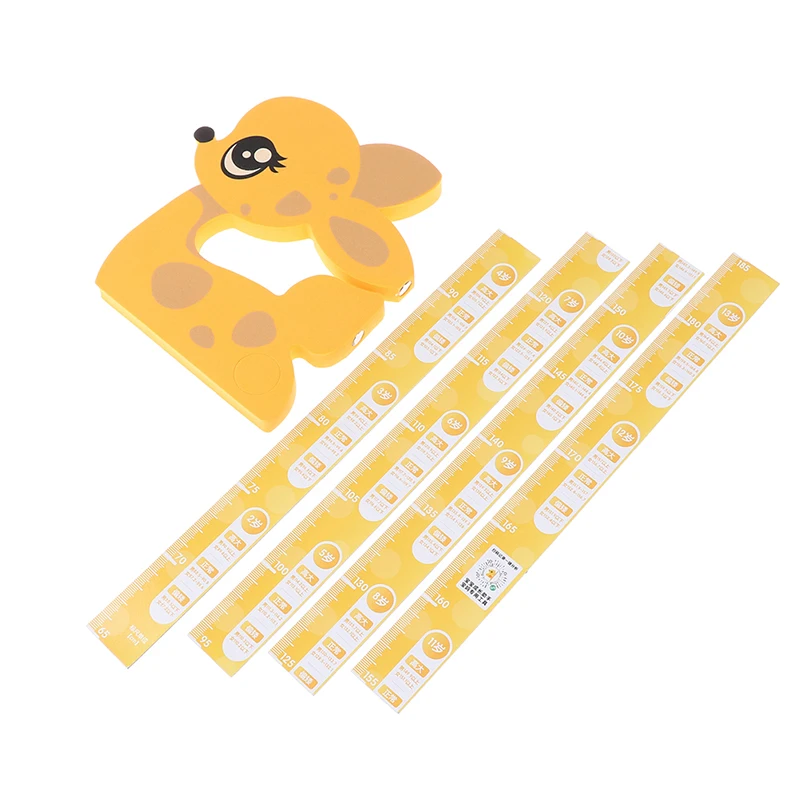 Children 's Height Measuring Ruler Sliding Foam Material Animal With Magnetic 33*18*4cm |