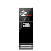 professional commercial coffeetea fully automatic bean to cup coffee machine hotel self service vending machine factory