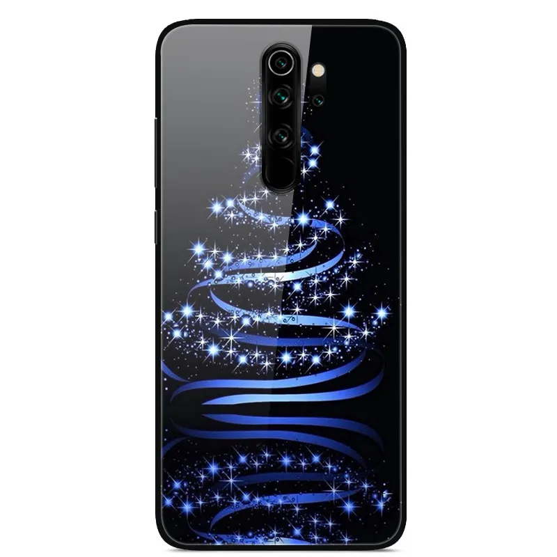 24- Redmi Note 8 Pro Чехол 6,53 ''стекло твердая задняя крышка для Xiaomi Redmi Note 8 Pro чехлы для телефонов силикон бампер Fundas Redmi Note8 8T - Цвет: 24-
