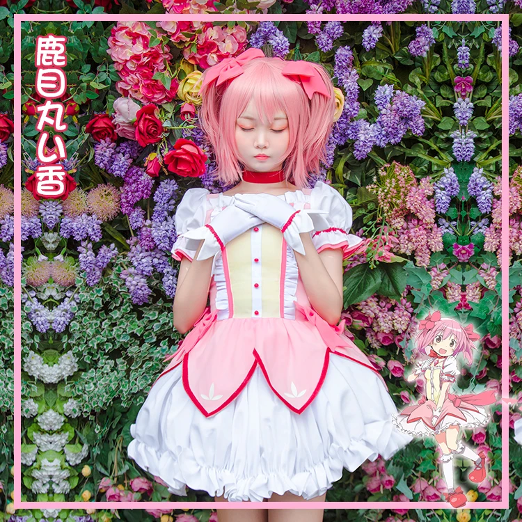 Puella Magi Madoka Magica Волшебная девочка Канамэ мадоки Обувь в Косплэй Костюм Короткие