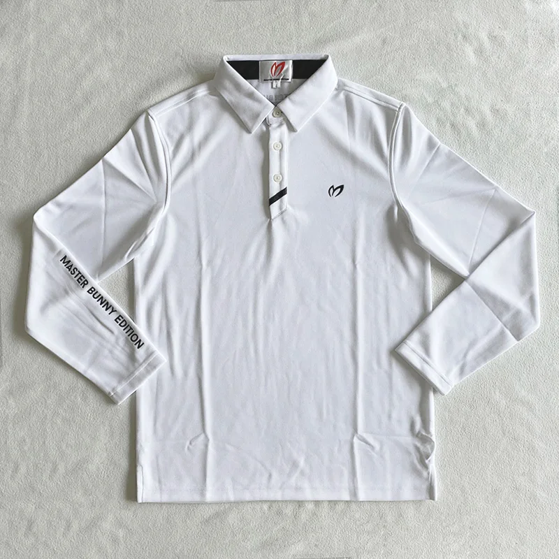 

Golf shirt men polo long sleeve golf clothing autumn