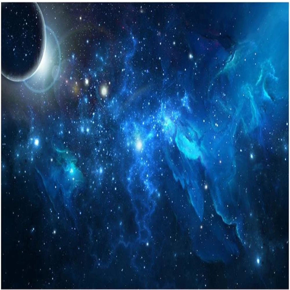 Пользовательские фото обои большие 3D стерео романтические потолки Космос