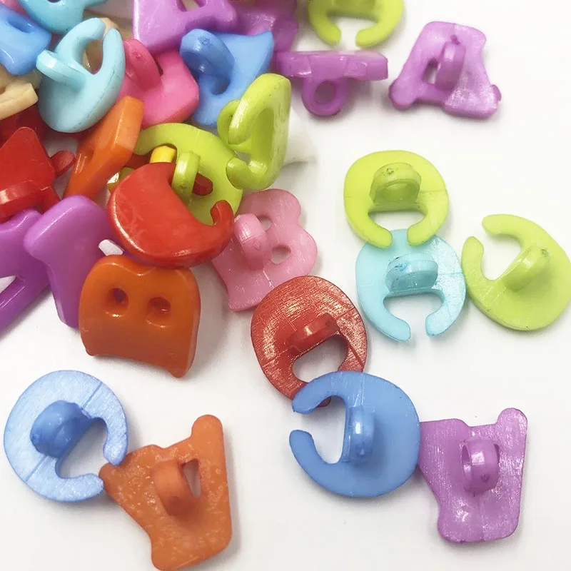 100 шт. пластиковые пуговицы с буквами ABC 14 мм | Дом и сад