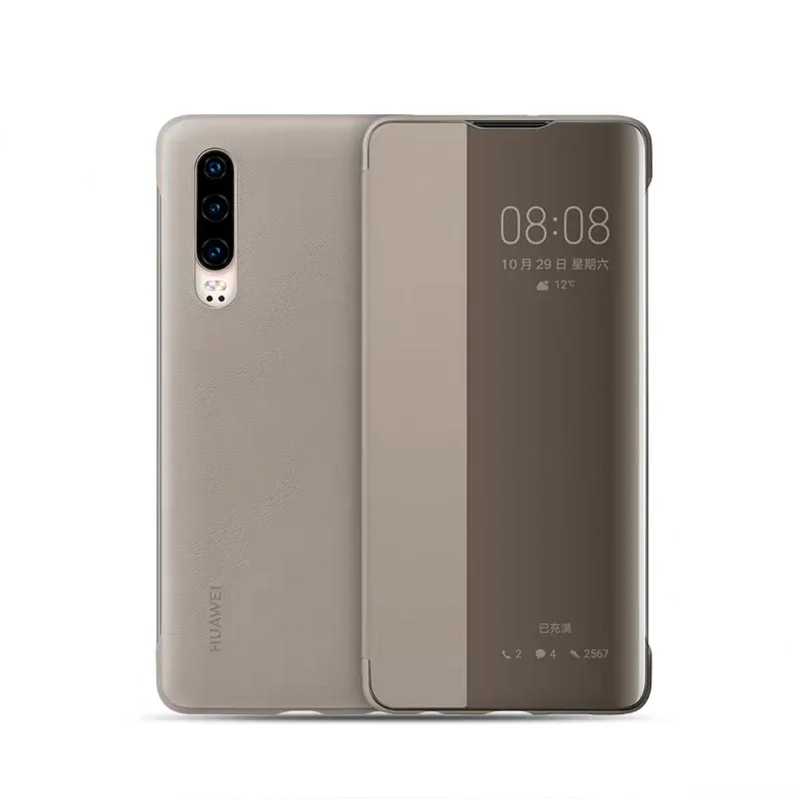 Оригинальный кожаный чехол-кобура с окошком для huawei P30 P30pro p40 p40pro | Мобильные