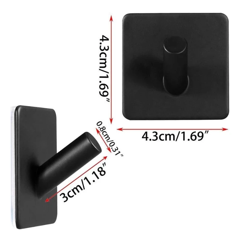 Настенные крючки для одежды вешалка полотенец из нержавеющей стали настенное