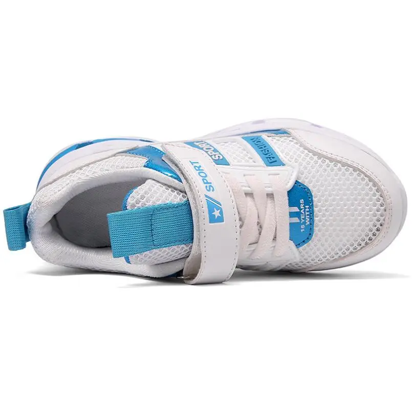 

sports shoes big children's mesh breathable students small white shoes light casual air cushion Kids running shoe