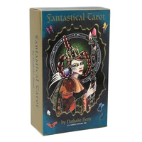 santastical tarot 78 tarot cards divination fate tarot deck oracle card game with guide booklet