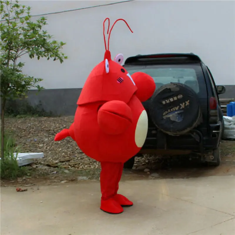 

Lobster Mascot Costume Suits Cosplay Party Game Dress Outfits Clothing Advertising Promotion Carnival Halloween Adults