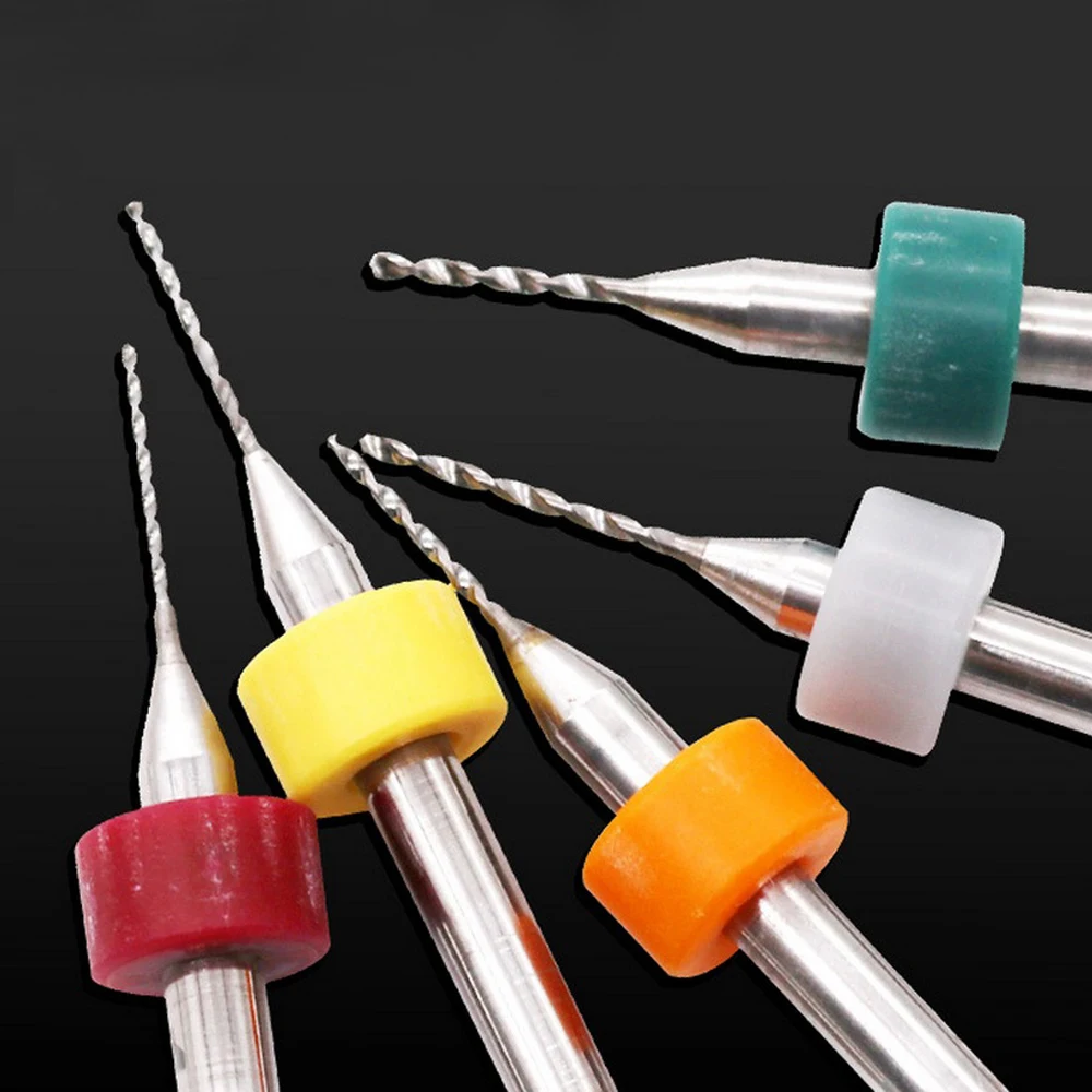 

10pcs/Set 0.1mm-3.0mm PCB Mini Drill Bit Combination for Printed Circuit Board Jewelry CNC Engraving Carbide Spiral Twist Drill