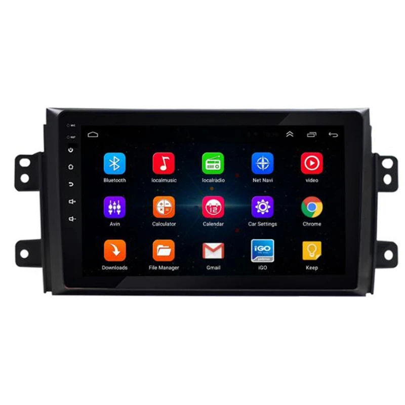 Автомобильный радиоприемник для 2006-2012 Suzuki SX4 Android 8 1 9 дюймов 2Din HD Touchsn GPS