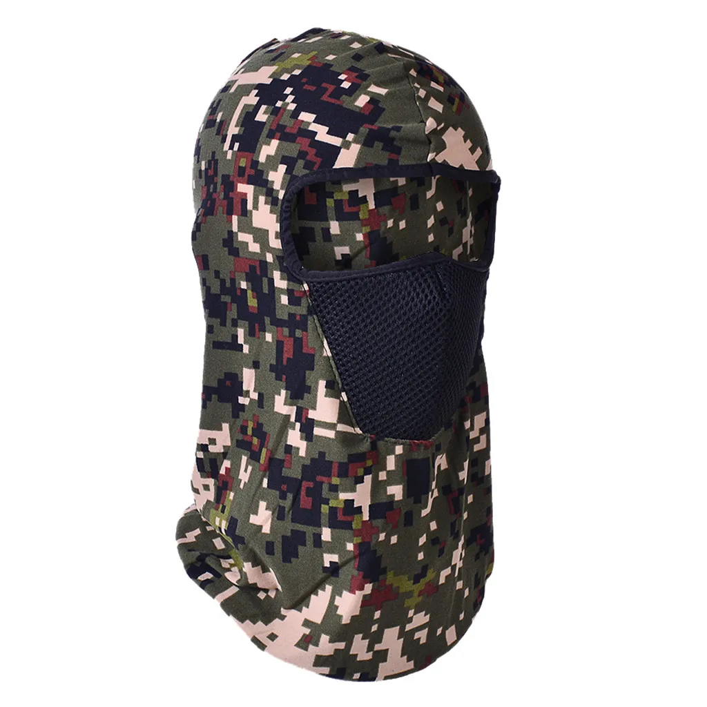 Мотоциклетная Балаклава маска для лица теплая ветрозащитная дышащая страйкбола