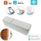 Электрический двигатель для штор Tuya, Wi-Fi роликовые шторы для умного дома, работает с Alexa Google Home