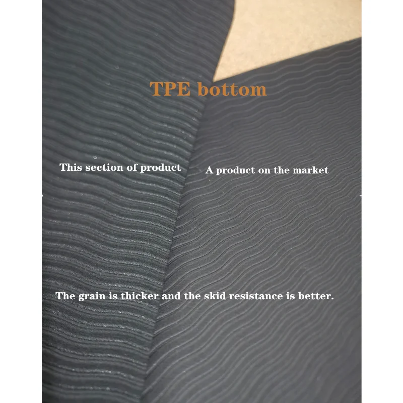 183*61*0 4 см ТПЭ натуральный пробковый коврик для йоги нескользящий упражнения