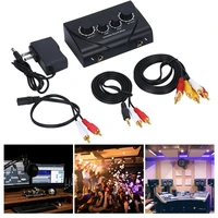 karaoke sound mixer professional audio system portable mini digital audio sound karaoke machine echo mixer system drop shipping
