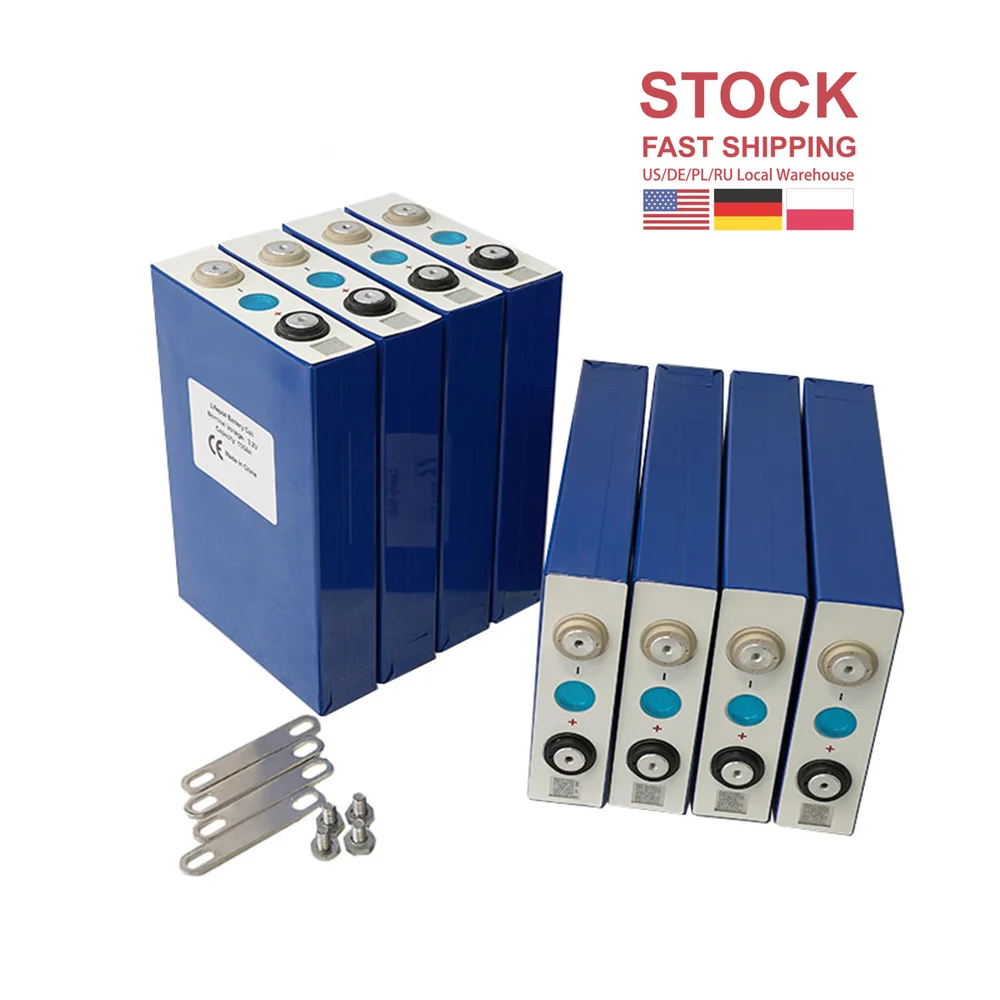 8 шт. 3 2 V 105Ah 2020 Новая батарея 100Ah Lifepo4 литий железо фосфат для EV RV Pack 24V200AH Diy