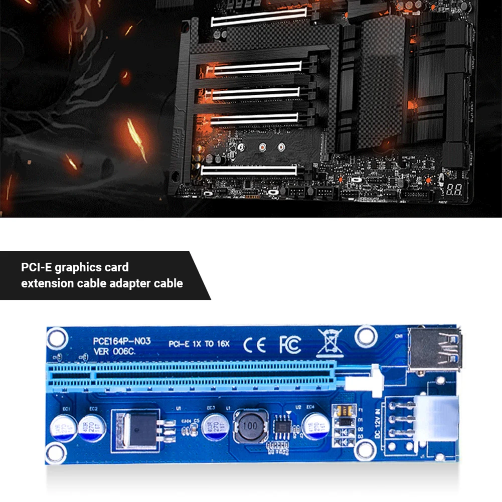 60 см usb 30 кабель pci e 006c ver006c pcie pci express 1x до 16x удлин