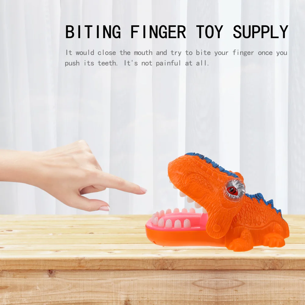 

1pc Teeth Toys Game Funny Biting Finger Games Cartoon Toys for Kids