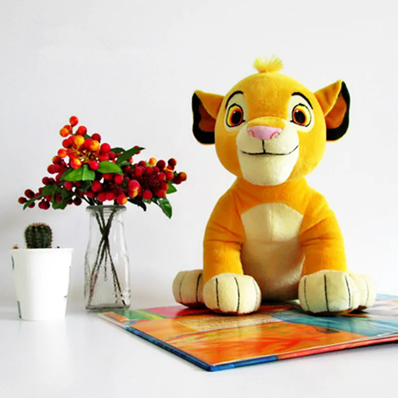 Новые милые сидящие плюшевые игрушки высокого качества Simba Король Лев 30 см аниме