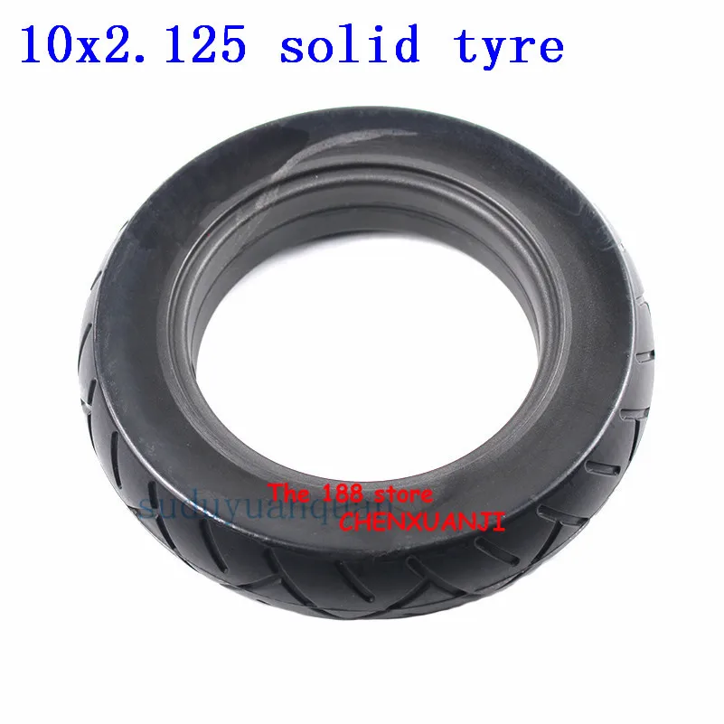 

Tire Size 10x2.125 10x2 Solid Tyre for Smart Electric Balancing Scooter 10 inch Electric Scooter Tubeless Wheel solid tire
