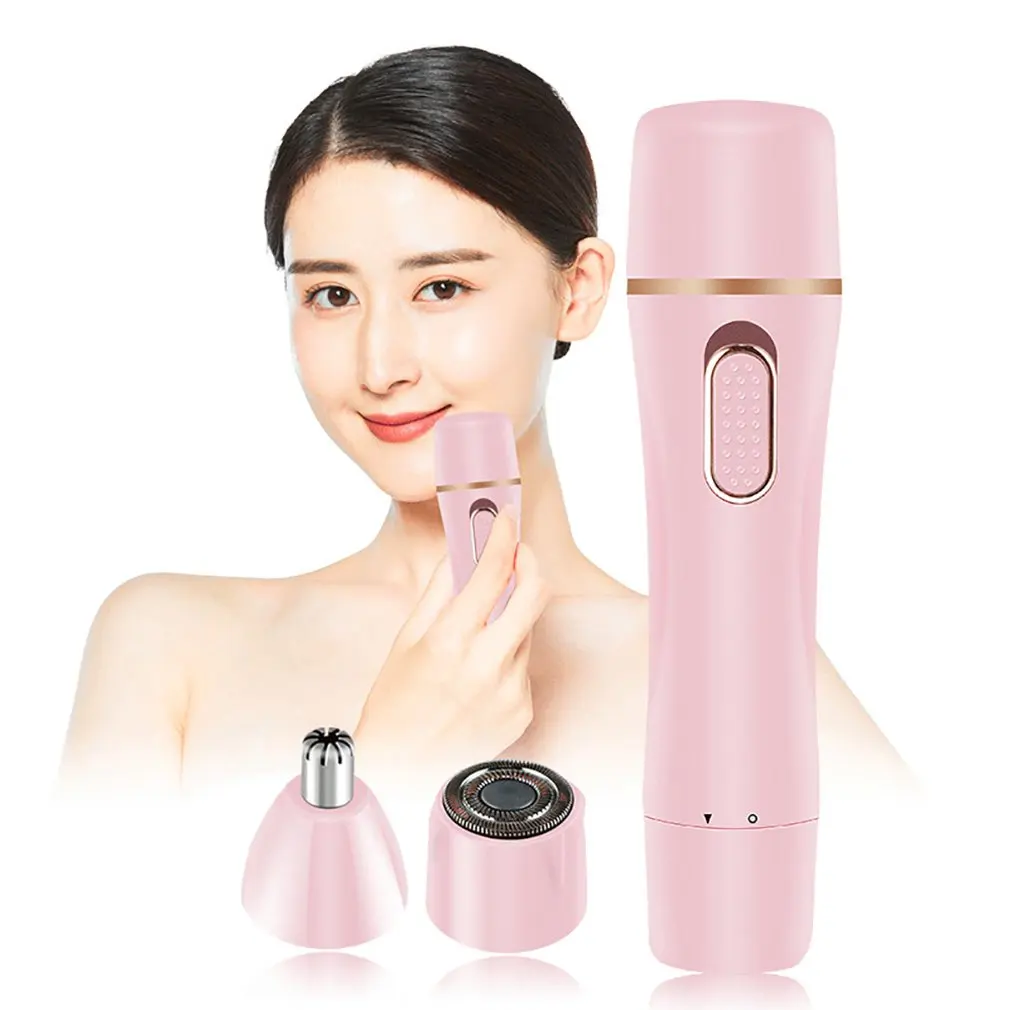 

100% Original Color Key Ear Eyebrow Nose Trimmer Removal Clipper Shaver Personal Electric Face Care Hair Trimer