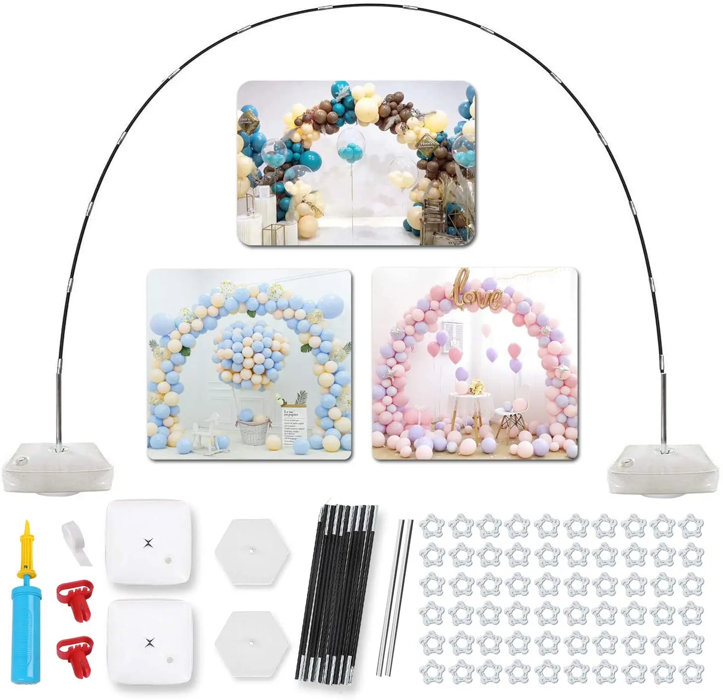 Большой шар яркий с основанием для украшения дня рождения Рождества Нового года