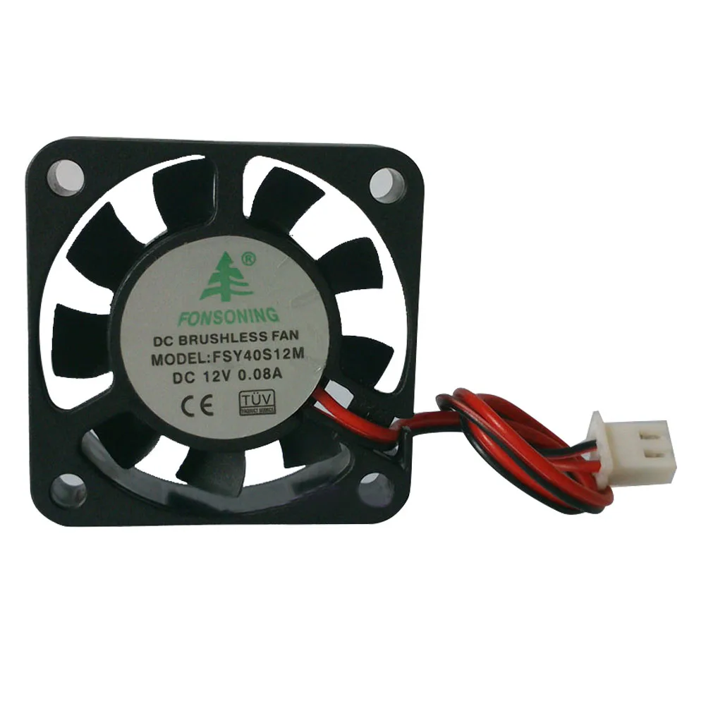 4 шт 12V 0.08A DC тихий вентилятор охлаждения Мини Универсальный Профессиональный