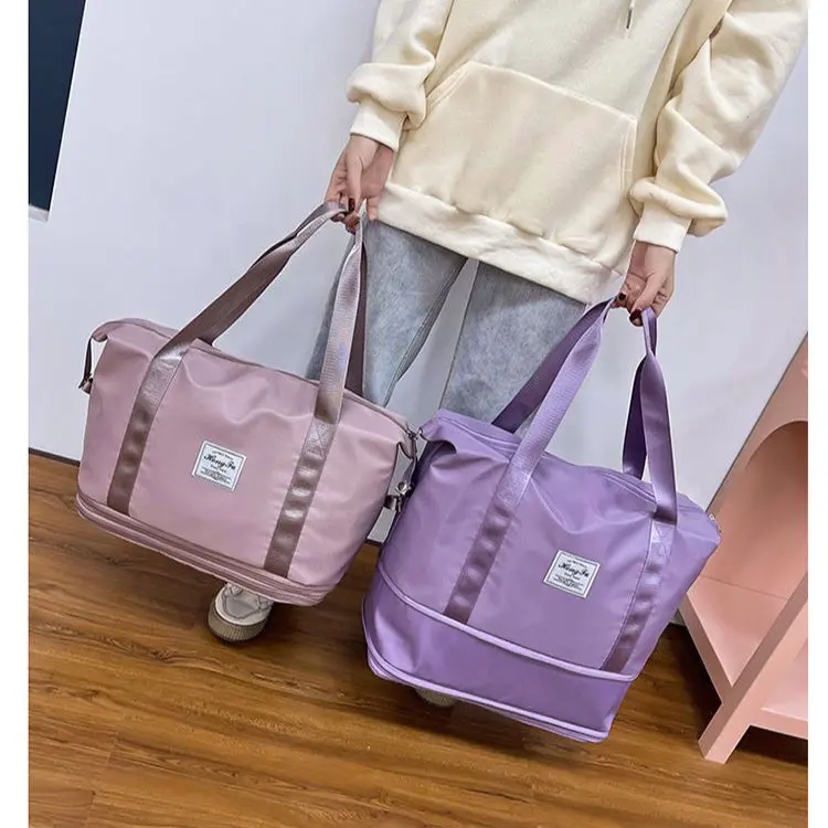 2021 Women's Handbags Fashion Style Waterproof Oxford Large Capacity Luggage Duffle Bag Casual Travel PT797 | Багаж и сумки