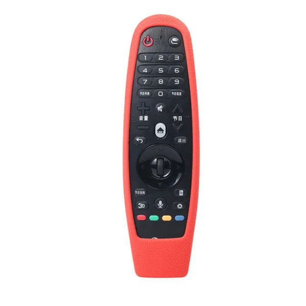 red Для LG Smart пульт дистанционного управления телевизором AN-MR600 Волшебные Чехлы для дистанционного управления SIKAI Smart oled-телевизор защитные силиконовые чехлы - Цвет: red