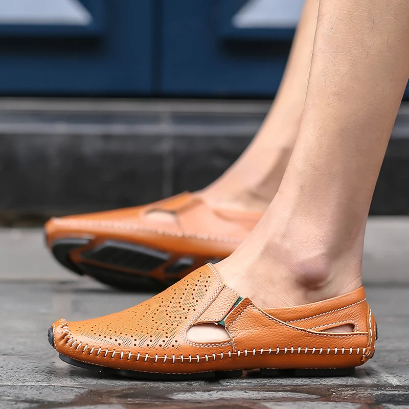

Summer Sandals&slippers Sandles For Men Sandalle Homme Unisex Sandals Casual Shoes Fashion Sandalia Masculina Couro