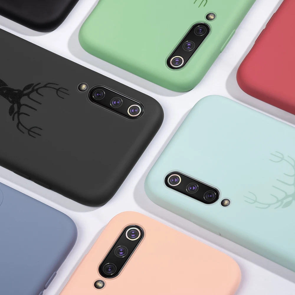 Роскошный жидкий силиконовый чехол с оленем для Xiaomi Redmi Note 8 K20 Pro 7 8T 8A новый мягкий