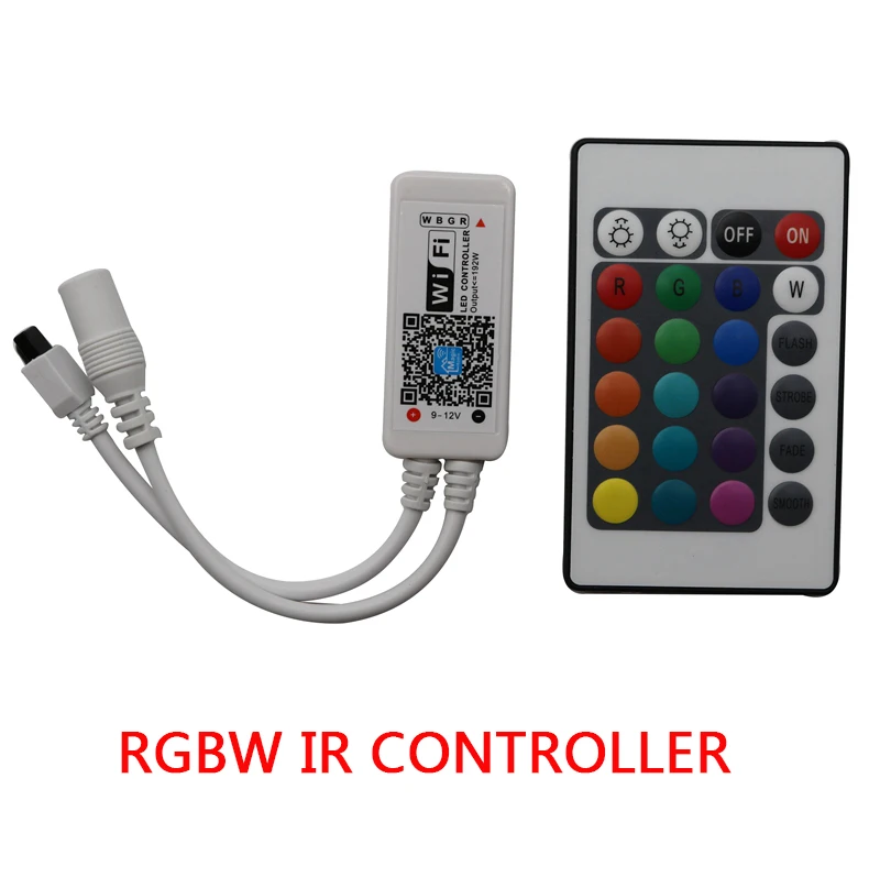 16 миллионов цветов управление светодиодной музыкой Wifi RGB / RGBW ler таймер для