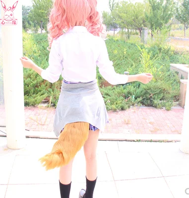 Костюм для косплея аниме Tamamo no Mae cos Fate man woman рубашка + свитер юбка галстук - купить