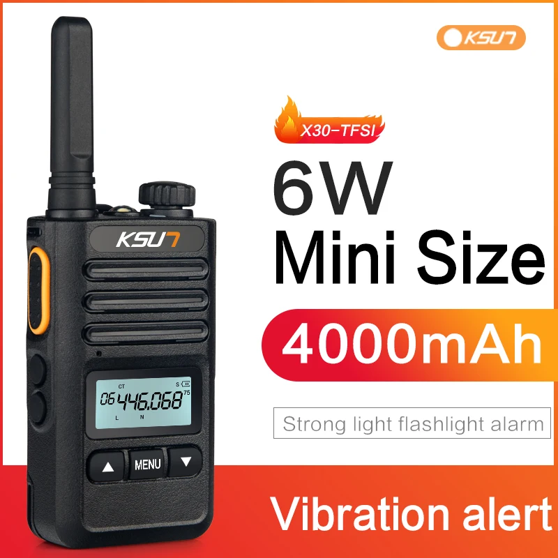 KSUN мини иди и болтай Walkie Talkie ручной 2 Way Ham Радио hf трансивер uhf записывающие