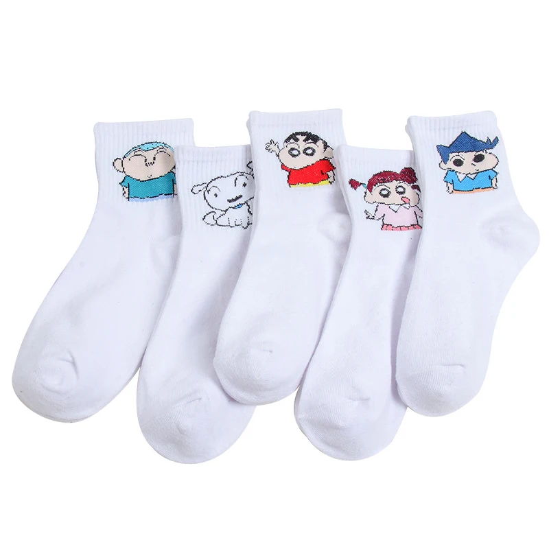 Женские хлопковые короткие носки с героями мультфильмов Обувь для косплея Аниме
