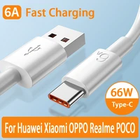 Phone Charger USB Cable Fast Charging Usb Cable for Xiaomi Realme Mobile Phone Accessories Usb Type Charging Cable