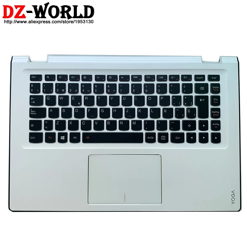 Palmrest Upper Case With Spain Backlit Keyboard Touchpad for Lenovo Yoga 3 14 3-1470 700-14ISK C Cover 5CB0H35624 | Компьютеры и офис
