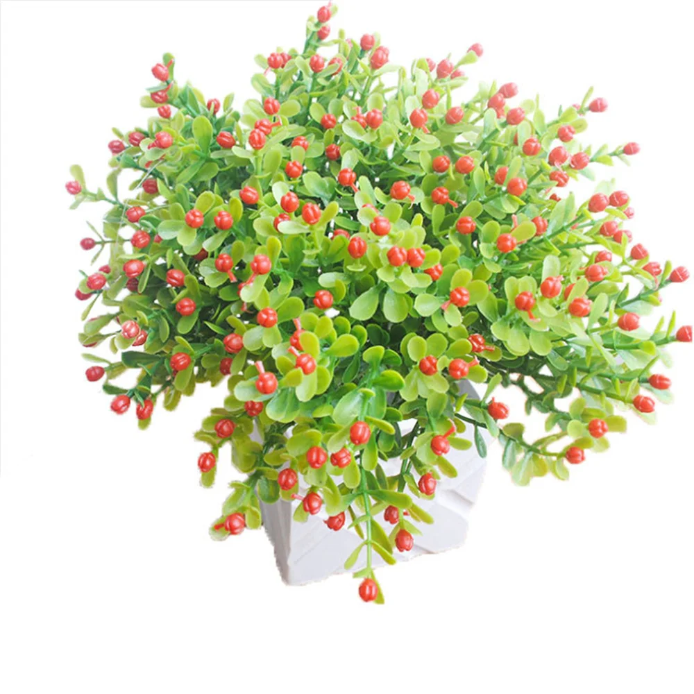 

Simulation Milan Grass Green Plants Home Wedding DIY Office Hotel Party Photography Holiday Decoration Cheap Fall Decorations