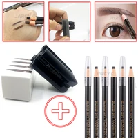 4in1 microblading eyebrow pencil sharpening tool permanent makeup sharpener for eyebrow pencil sharpen tip thin tattoo supplies