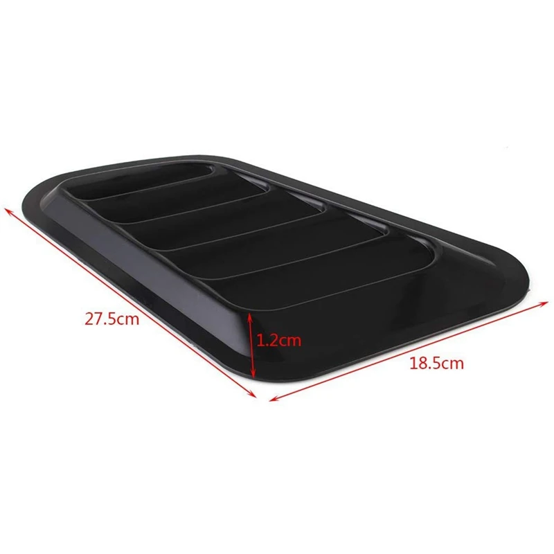 2 x ABS автомобиля Универсальный декоративный Впускной Совок турбо капот