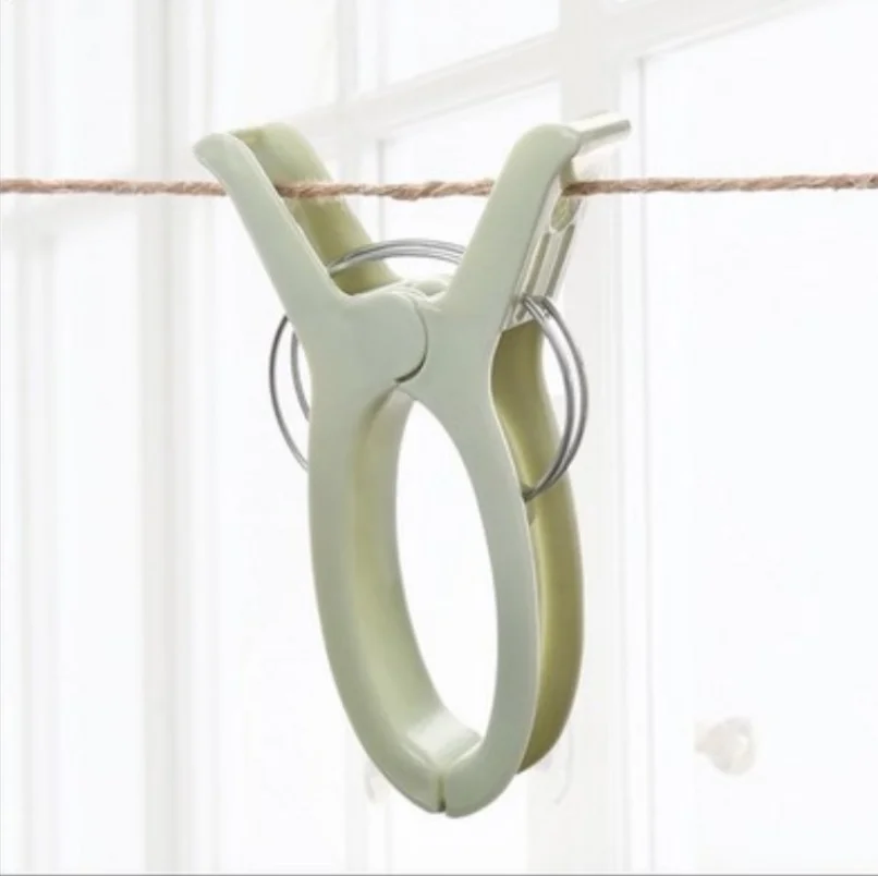 4 шт. большой размер крепкое пластиковое полотенце для стирки клипсы более