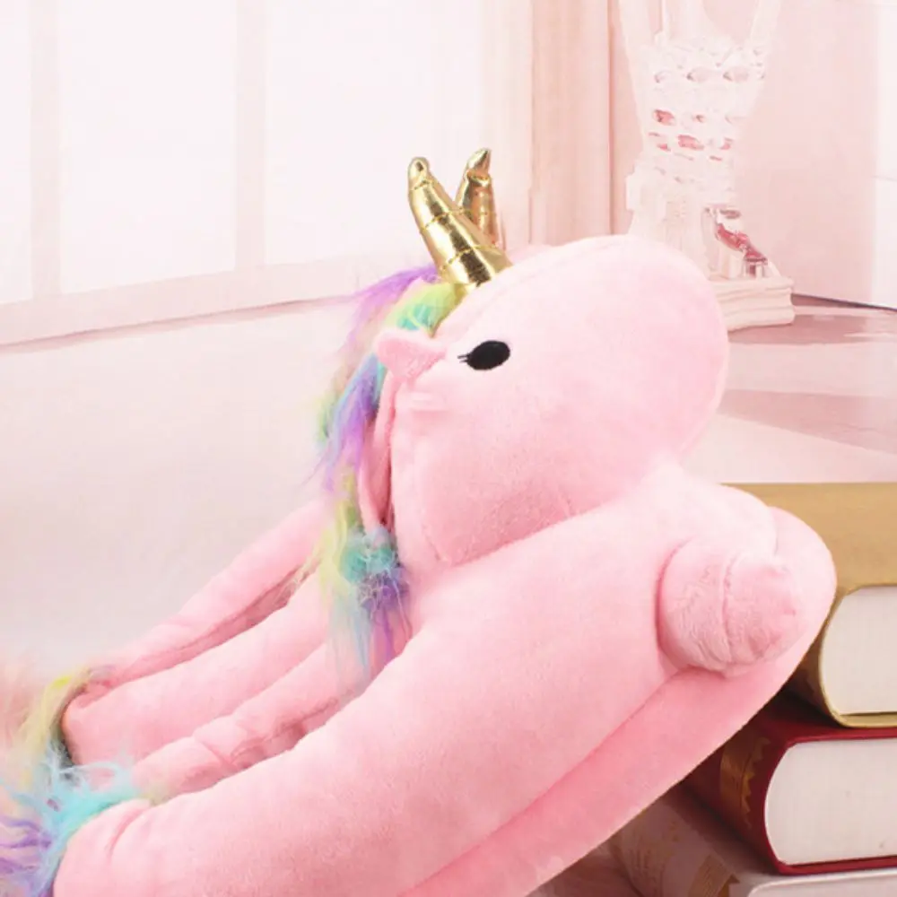 indoor cartoon worm for winter luminous LED unicorn shoes | Тематическая одежда и униформа