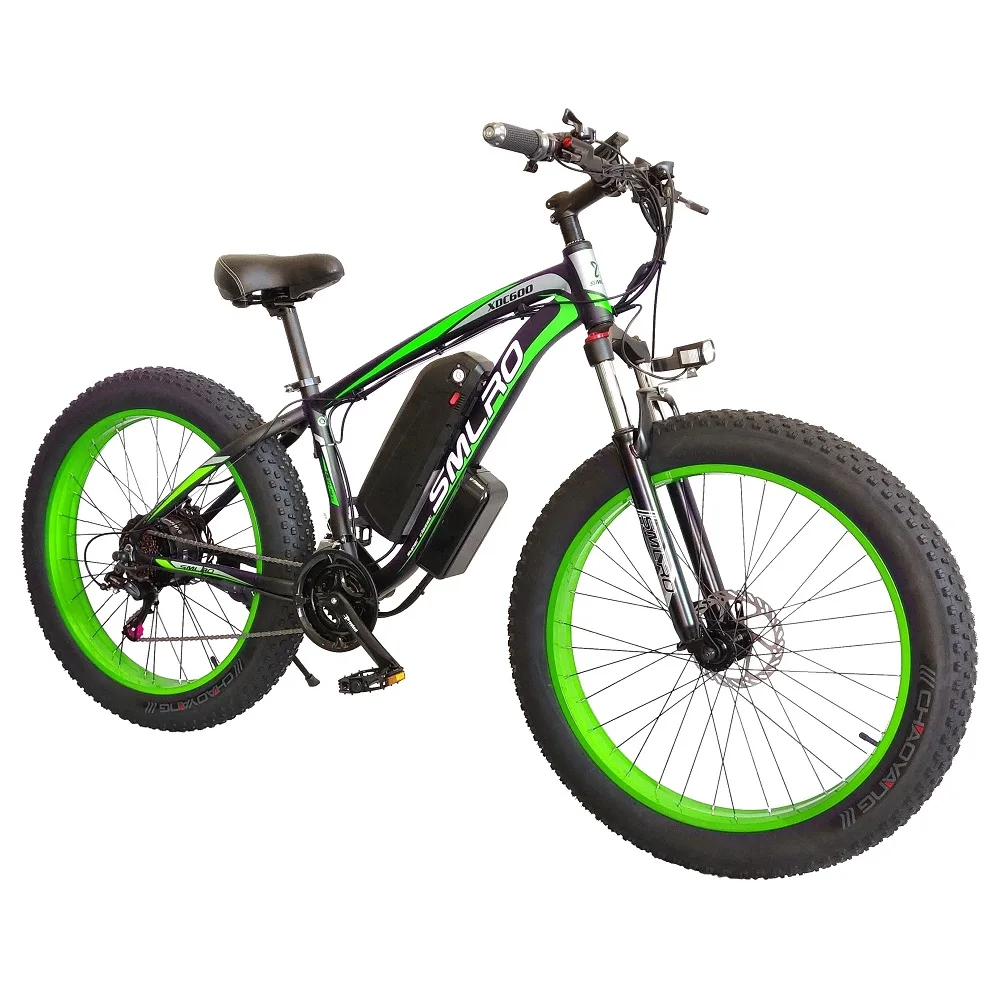Verkaufen Hohe Qualität E-Bike 1000W Motor 17,5 AH SAMSUNG Lithium-Batterie Elektrische Fahrrad 26 Zoll Fett Reifen Elektrische Bike Kostenloser Versand