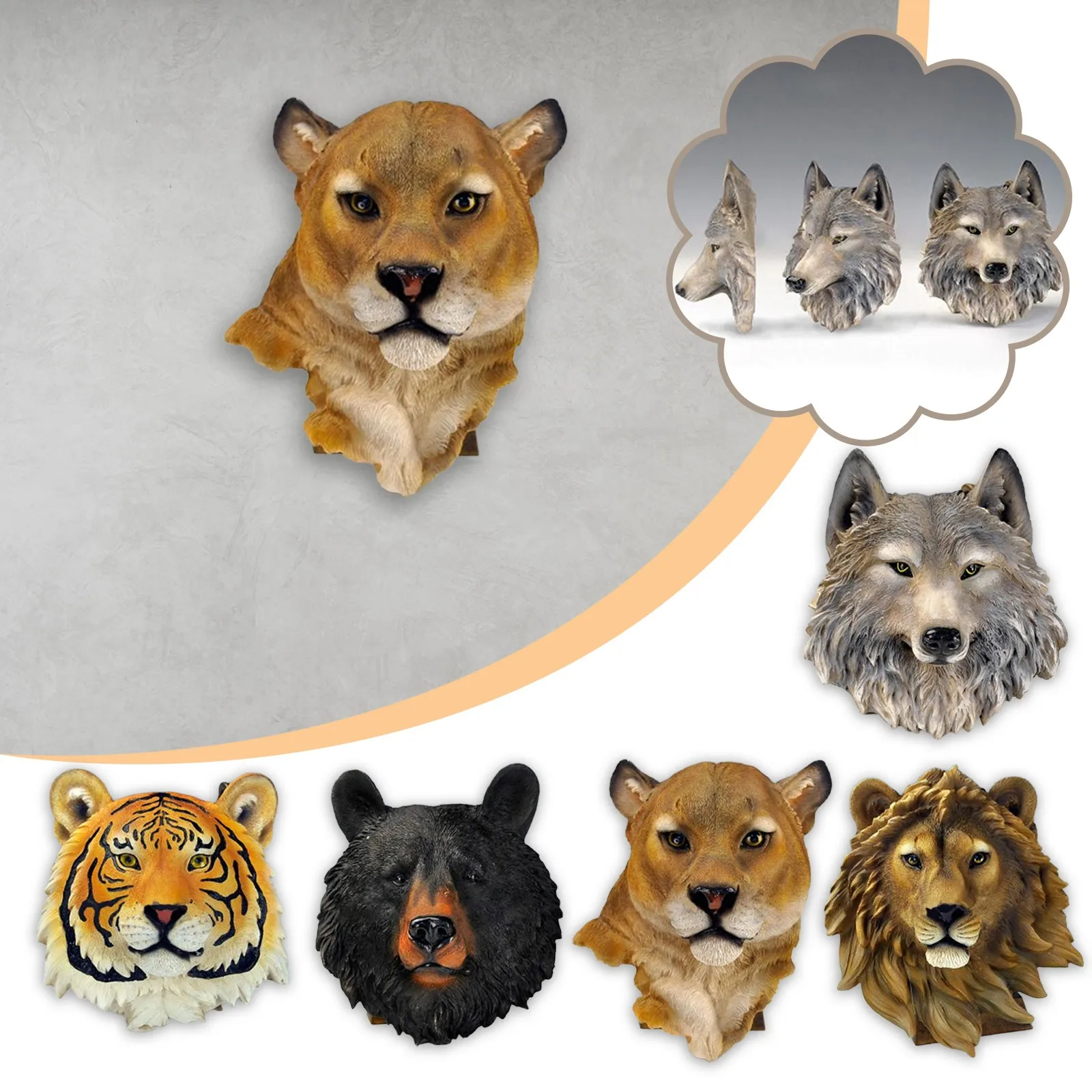 

New Simulation Animal Figurines Naughty Bar Cafe Club Decoration Statue Gnome Decoration Villa Home Figurines Decoration 2021