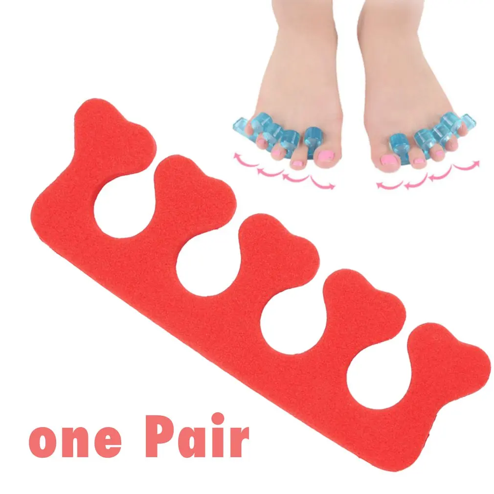 3 пар/компл. EVA пены разделитель для пальцев ноги мягкие пенные инструменты ногтей