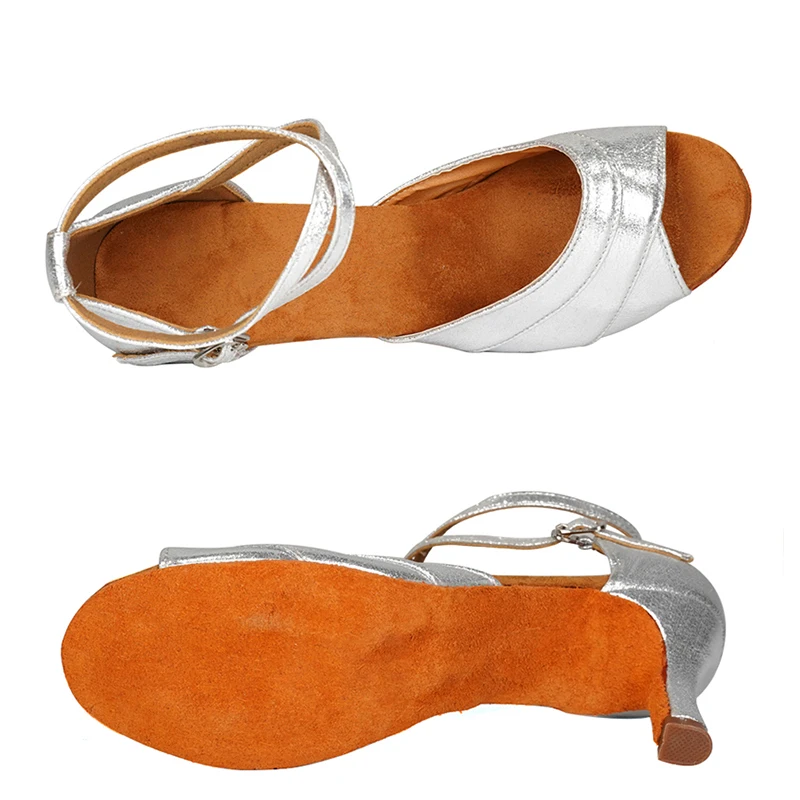 Latin Dance Shoes Women Ballroom Shoes Ladies dancing shoes For Girls Dance Sneaker Hight Heel practice Latin Shoes size 34-42