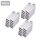 Металлический usb флеш-накопитель 30 шт.лот, 32 ГБ, 16 ГБ, флеш-накопитель 128 ГБ, 64 ГБ, флеш-накопитель 8 ГБ, usb 2,0, usb-накопитель, ключ, Пользовательский логотип