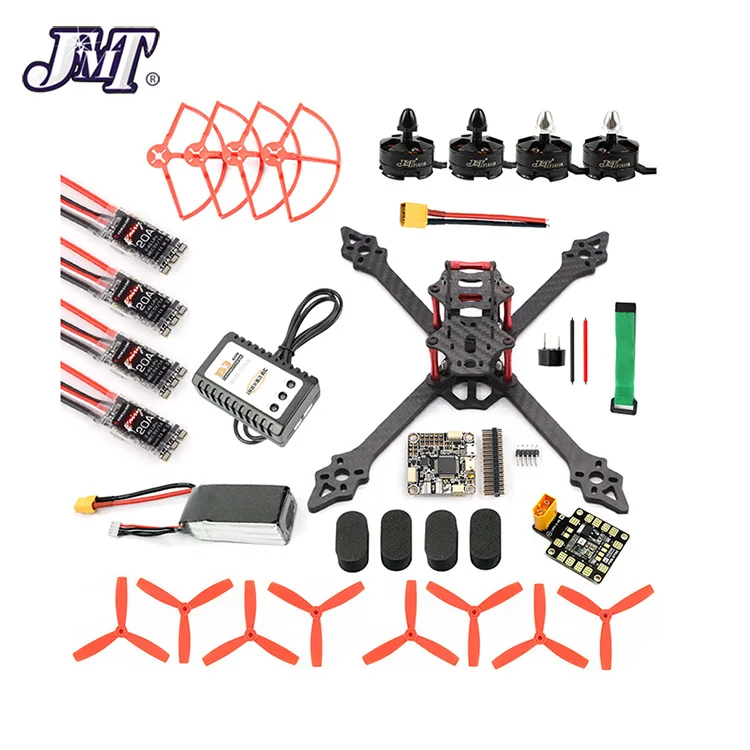 DIY RC Racer Drone XSR220 220 мм рама 2,4G 8CH Квадрокоптер Betaflight F4 Pro V2 V3 Turbo S1 камера 5,8G VTX FPV монитор дисплей - Цвет: F4 V2 Combo 8